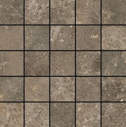 Фото №0 Керамический гранит COLISEUM Червиния 280x280 земля мозаика