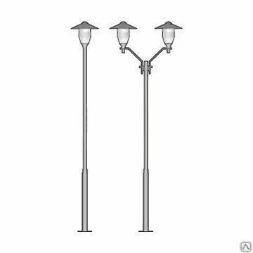 Фото №0 Опора декоративная прямостоечная ОД-1-4,5