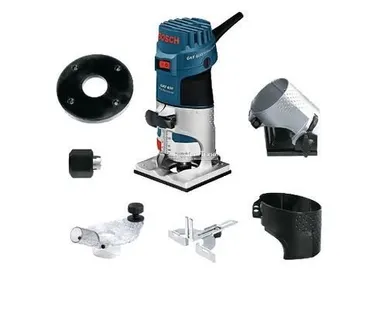 фото Машина фрезерная Bosch GКF 600 + оснастка