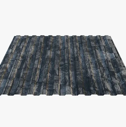 Фото №0 Профнастил Н10.40 покрытие Камень Россия, эконом, 0.4-0.45 мм