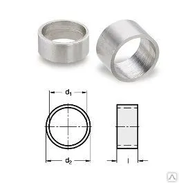 фото Втулка 10х12х 4, нерж.сталь