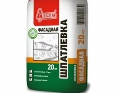 фото Шпаклевка цементная фасадная Старатели, 20 кг