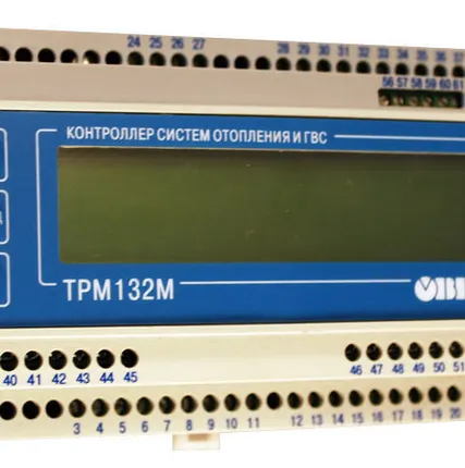 Фото №0 Контроллер отопления и горячего водоснабжения ОВЕН ТРМ132М-РУОИОР.01 ОВЕН