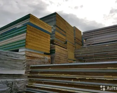 фото Сэндвич панели PIR 150 мм, 2,37 м