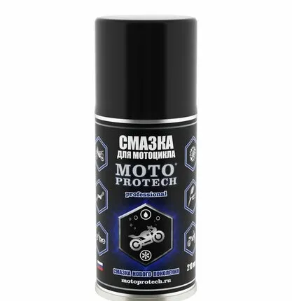 Фото №0 Смазки MOTOPROTECH Смазка для мотоцикла Motoprotech, 210 мл