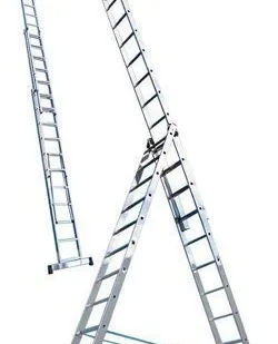 фото Лестница трехсекционная универсальная многоцелевая (Серия H3) 3х11, арт. 53