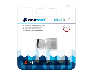 фото Быстросъёмный адаптер 1/2 " НР Cellfast 50-665