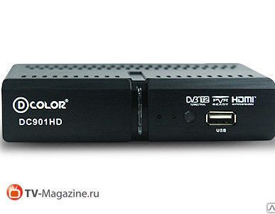 фото Цифровой эфирный приемник D-color DC 901 HD стандарт DVB -T2