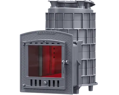 фото Печь для бани GFS Авангард 35П2 ЗК чугунная