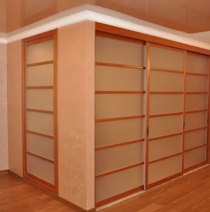 Фото №0 Перегородка раздвижная цельностеклянная