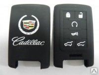 фото Чехол силиконовый Cadillac черный 1003