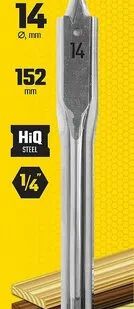 фото Сверло по дереву перьевое 14*152мм STAYER