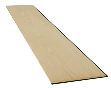 фото Шпонированные стеновые панели – Ясень, шпон - Черный - 3190 мм - Целая