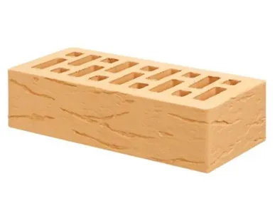 фото Кирпич лицевой керамический Солома «Рустик» пустотелый Евро 0,7НФ