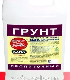 фото Грунт пропиточный бесцветный ВАК®