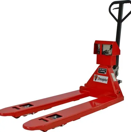 Фото №0 Ручная гидравлическая тележка с весами Shtapler CBY 2500 PU