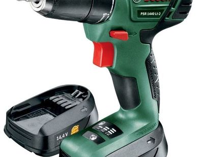 фото Шуруповерт Bosch PSR 1440 LI-2 2 аккумулятора