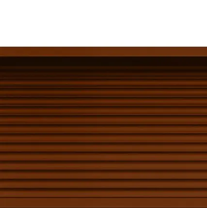 Фото №0 Рольставни для гаража - коричневые 3000×2500 мм