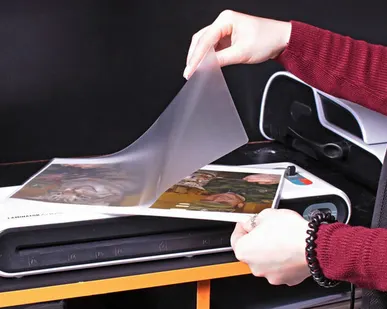 фото Ламинирование и разламинирование