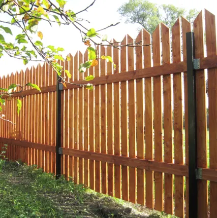 Фото №0 Деревянный забор