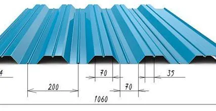 Фото №1 Профлист НС-35 полиэстер, 0,5мм