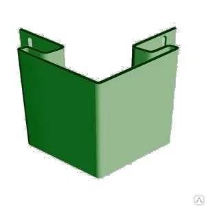 фото Наружный угол FineBer Plus Зеленый дл.3,05(уп.5шт)