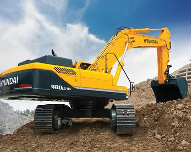 фото Гусеничный экскаватор HYUNDAI R480LC-9S