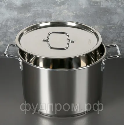 Фото №0 Кастрюля 20л.(общепит) d-35  h-22 капсульное дно КТ-ОБ-20К