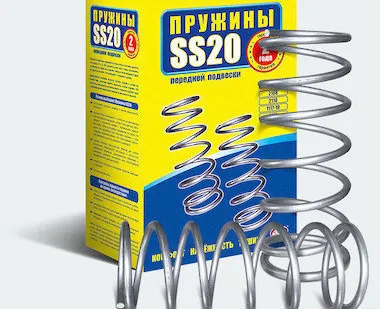 фото Пружины подвески SS20 для ВАЗ 2108-12,2107,2121-23,1119,2170,2190