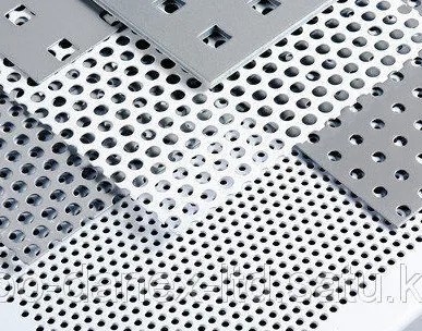 фото Лист с круглыми отверстиями по квадрату 2мм