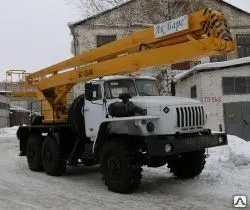 фото Автогидроподъемник ВС-22.05 на шасси УРАЛ-4320 (6х6) (двухколен.)