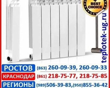 фото Радиатор отопления алюминиевый, биметаллический Baxi Бакси (Италия)