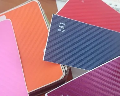 фото Плёнка 3D карбон фиолетовый (1,27*30)