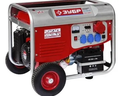 фото Генератор бензиновый Зубр ЗЭСБ-5500-ЭФН