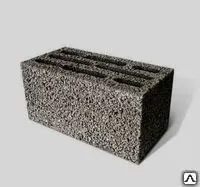 фото Керамзитоблок пустотелый М50