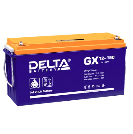 Фото №0 Аккумулятор Delta GX 12-150