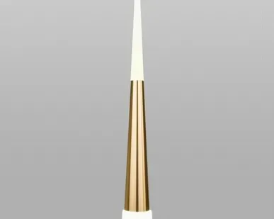 фото Подвесной светильник DLR038 7+1W 4200K золото Евросвет