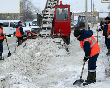 фото Комплексная уборка снега