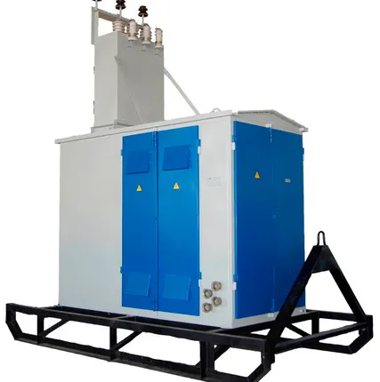 Фото №0 ПКТП-ТВ 1000/10 передвижные карьерные комплектные тупиковые трансформаторные подстанции с воздушным вводом.