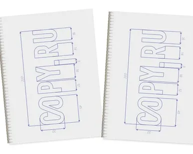 фото Брошюровка на пластиковую пружину