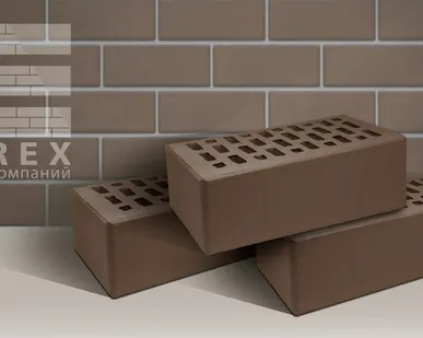 фото TEREX (Товарково) Кирпич лицевой керамический TEREX 1.4НФ Мокко 250x120x88