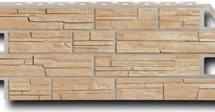 Фото №0 Фасадная панель Fineber Сланец Бежевый 1137х470