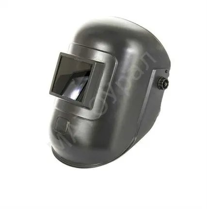 Фото №0 Маска сварщика ЕВРО,пластик,стекло 110*90,гост р 12.4.238-2007