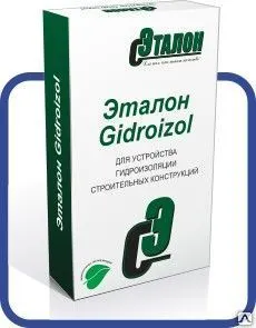 фото Гидроизоляционная обмазочная смесь Эталон Gidrozol, Мешок 20кг