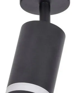 фото Светильник 4006 настенно-потолочный под лампу GU10 черн. IEK LT-USB0-4006-GU10-1-K02