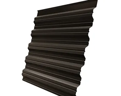 фото Профнастил НС-35 0,45 RR 32 темно-коричневый 2 м