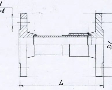 фото Изолирующее фланцевое соединение (присоединение фланцевое) ИСФ-32