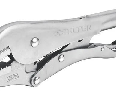 фото Клещи силовые 25см с прямыми губками TRUPER 17424