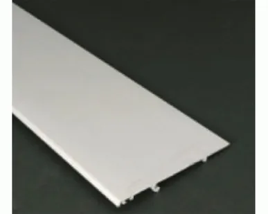 фото Фриз настенный алюминиевый для стеклянных дверей MM 80 PV 4 m