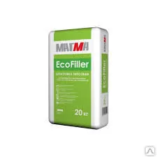 фото Шпатлевка гипсовая финишная МАГМА "EcoFiller" 20кг